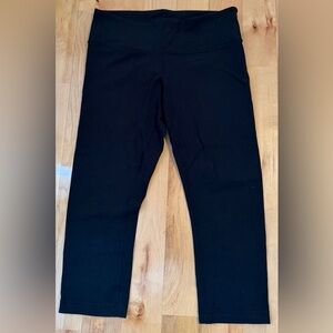 Black Lululemon Leggings (size 8)